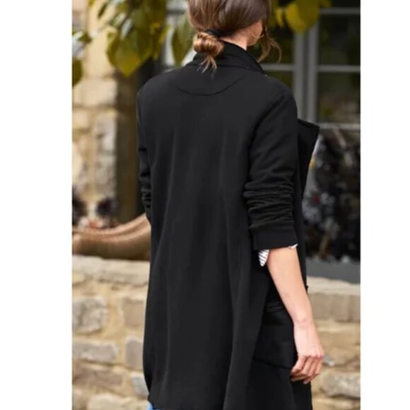 NEW Frank & Eileen Belfast Trench Coat Black Triple Fleece | Size M - Picture 3 of 13